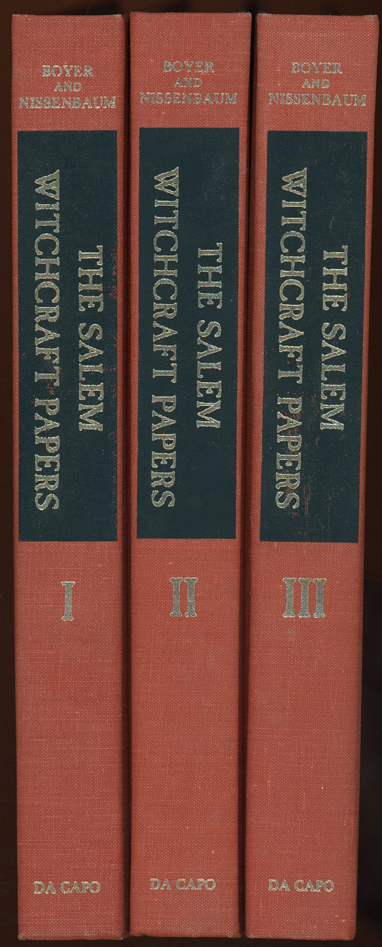 The Salem Witchcraft Papers (1977) in Three Volumes Complete